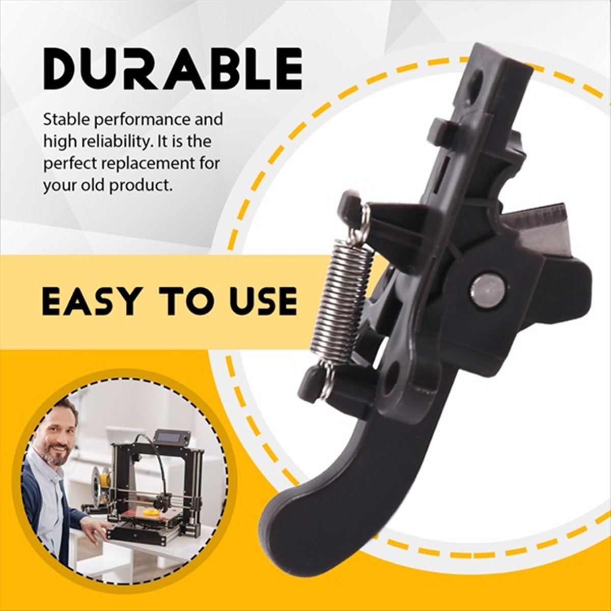 3D Printing Guide - (A75T) 2 Peças de Cortador de
