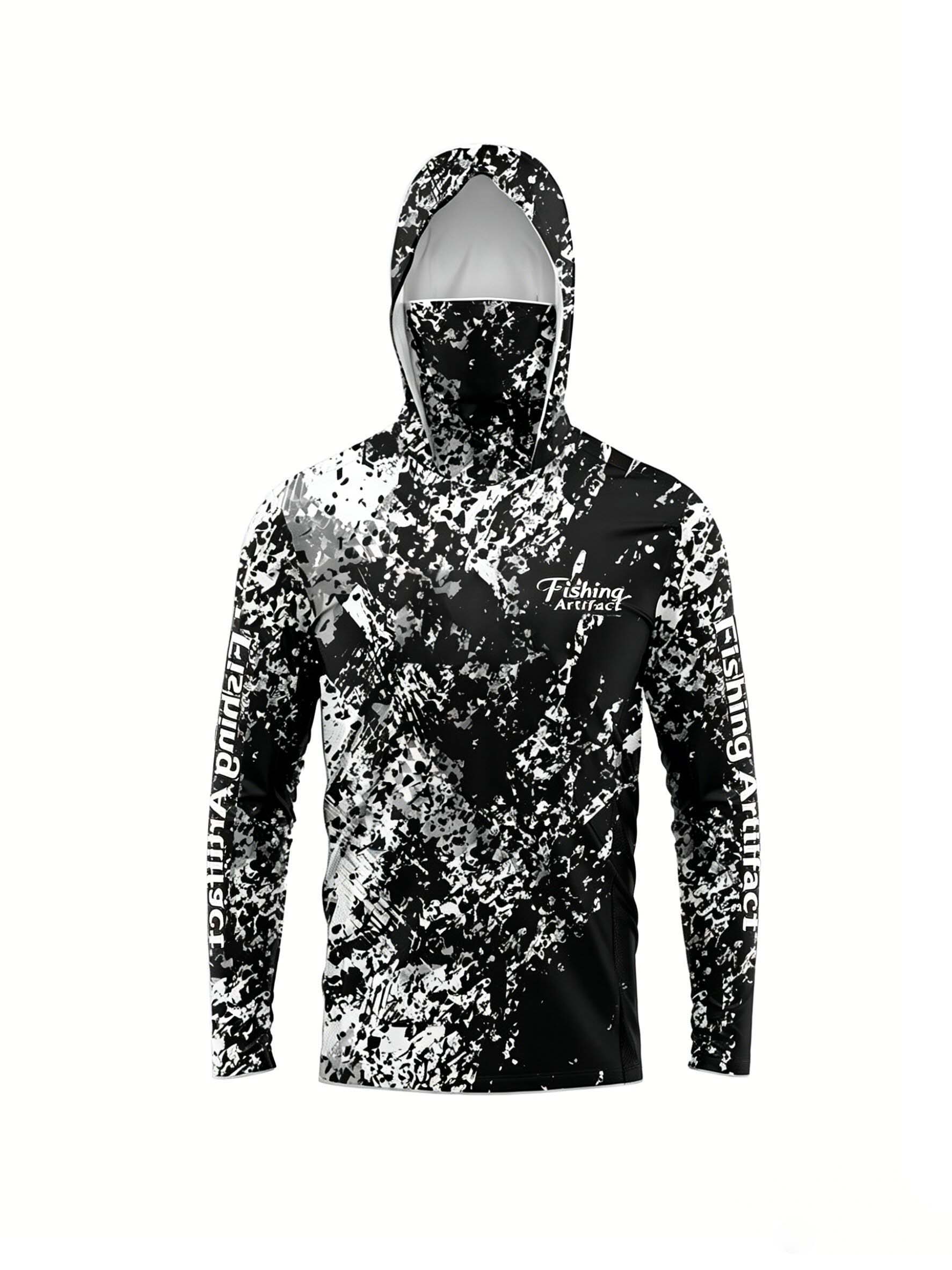 Camisa de Pesca Masculina de V - 3D Printing Mask avaliação e preço