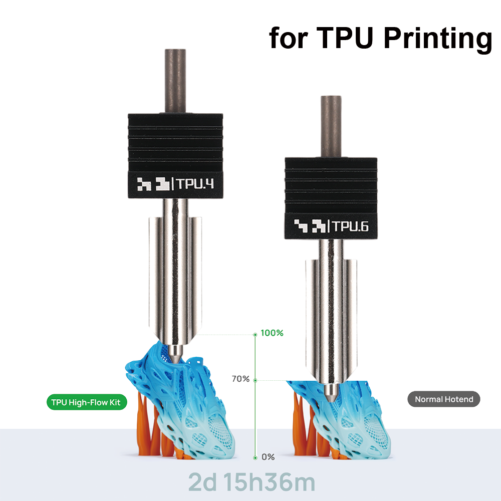 Kit Hotend H2D TPU de Alta Vaz - 3D Printing Bambu Lab avaliação e preço