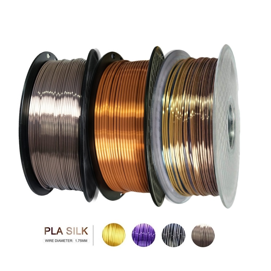 Filamento 3D PLA de seda 1kg 1 - 3D Printing Nylon avaliação e preço